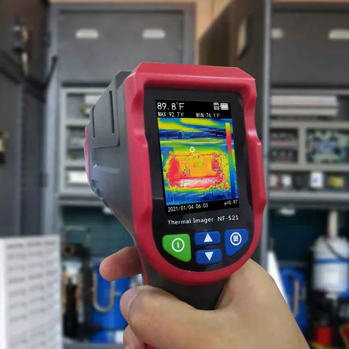 kamera termowizyjna, obrazowan – Nf 521 Thermal Imaging Camera recenzja i cena